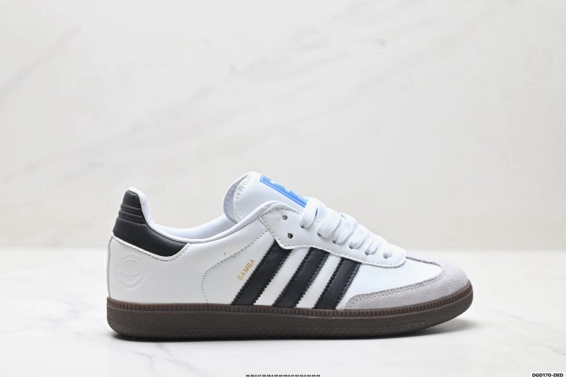 Adidas Samba Originals in Gray: A Narrow, True-to-Size Low-Top With a Leather Upper That Breaks In