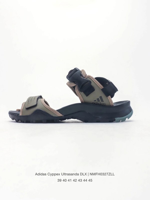 Adidas Cyprex Ultra DLX: an adjustable textile sandal on an EVA outsole