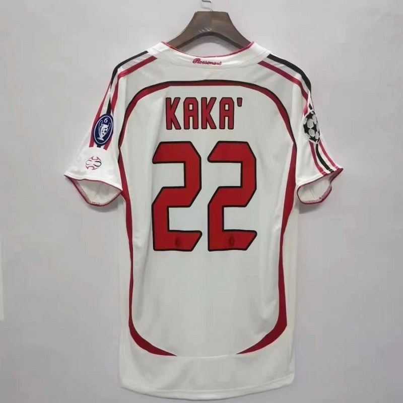 Ajax white football jersey in retro sports style