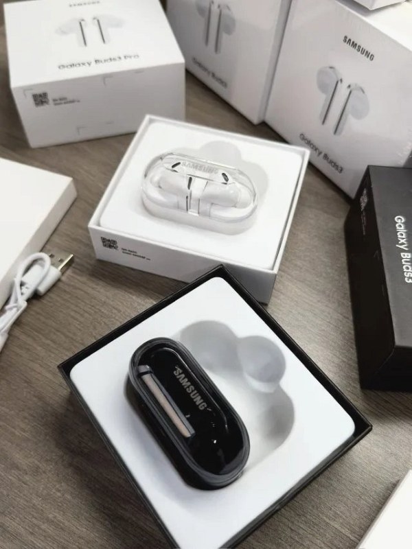 Apple AirPods black wireless earbuds in modern everyday style