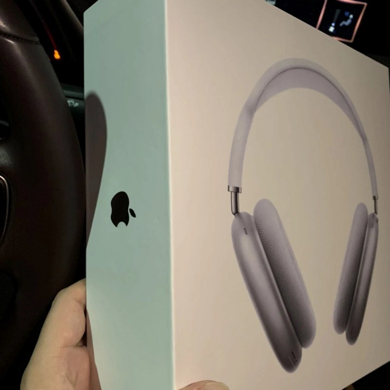 Apple AirPods Max purple over-ear headphones Model: TDEJ