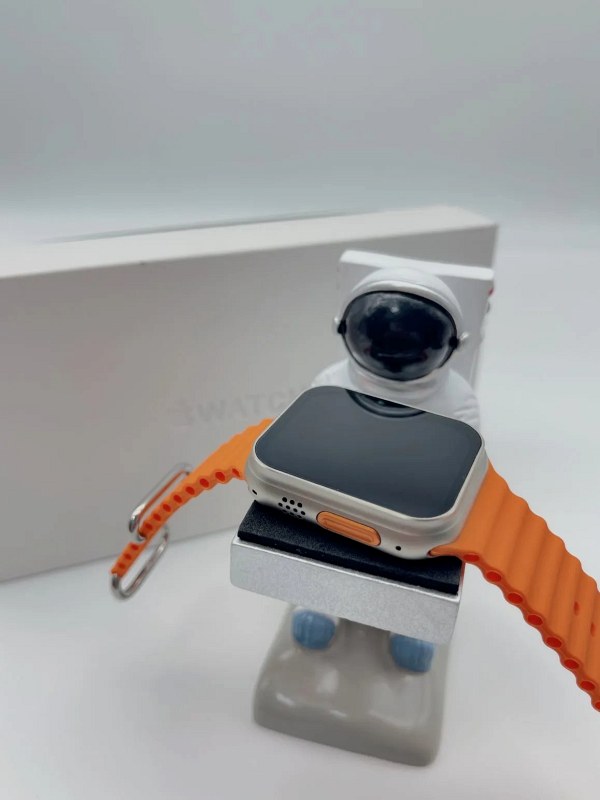 49mm Apple Watch Ultra-Style Clone with Magnetic Wireless Charging and a Loop Nylon Band