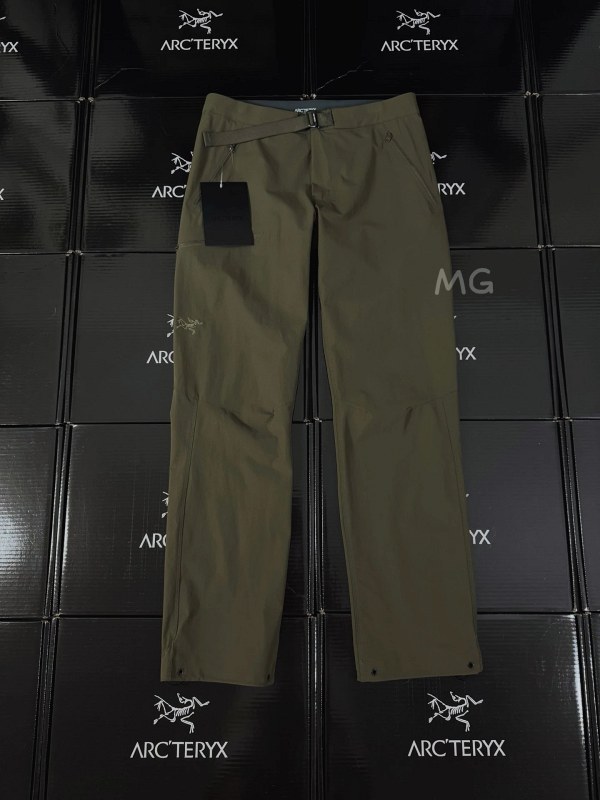 Arc'teryx Gamma Pant in a short Asia-fit cut with a seven-color run and published measurements
