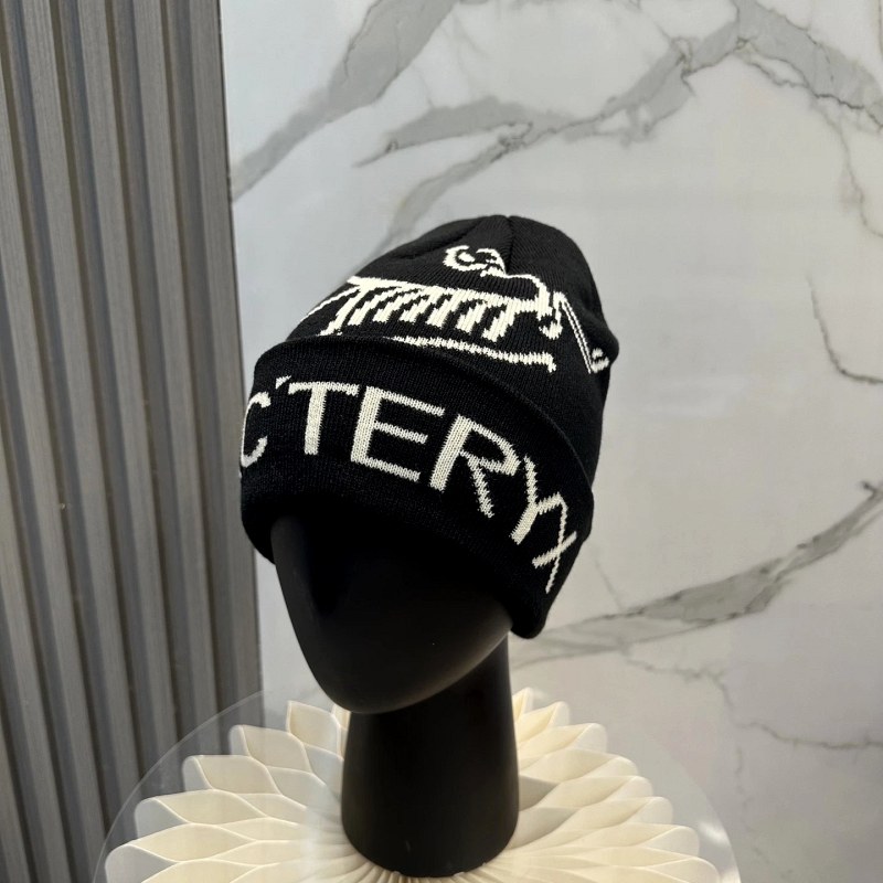 Arc'teryx Knit Beanie: Acrylic Toque with Round Crown and Embroidered Front Logo