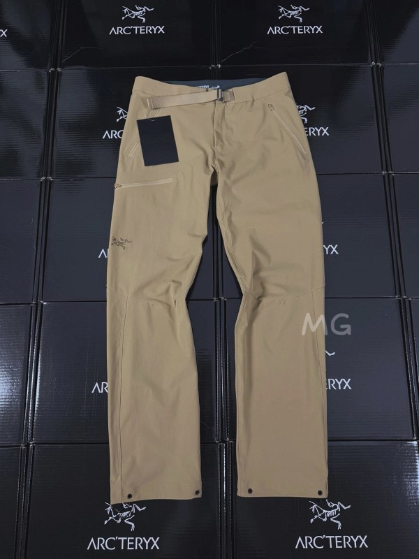Arc'teryx Gamma-Style Stretch Pant in Black, with Adjustable Hem and Dual-Use Belt