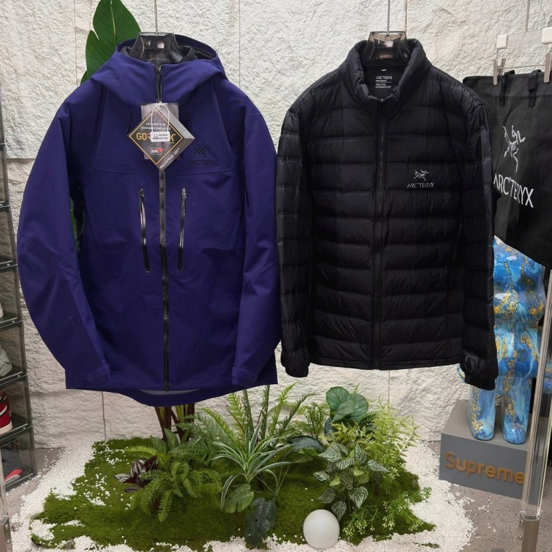Arc'teryx 3-in-1 SV-Style Shell Jacket with Zip-In Down Liner