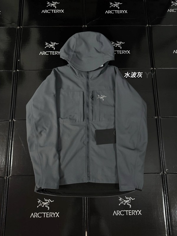 Arc'teryx-Style Gamma MX Hoody Softshell: Fleece-Lined, Seam-Taped, Roomy Regular Cut