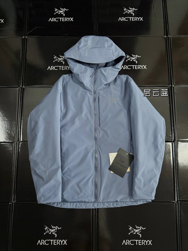 Arc'teryx Solano Down Hoody-Style Shell: 750-Fill Down With GORE-TEX Panels