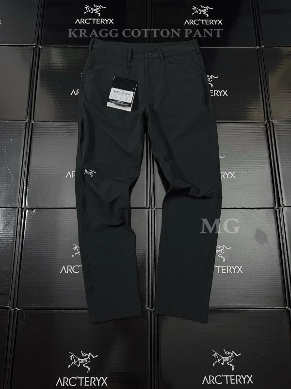 Arc'teryx KRA Cotton Pant in Gray: Stretch Cotton Five-Pocket With Reinforced Stitching