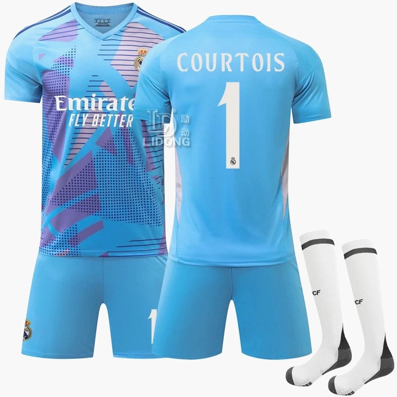 Arsenal Blue Retro-Style Football Jersey in Polyester Blend, Sold in Numbered Variants With Optional Socks