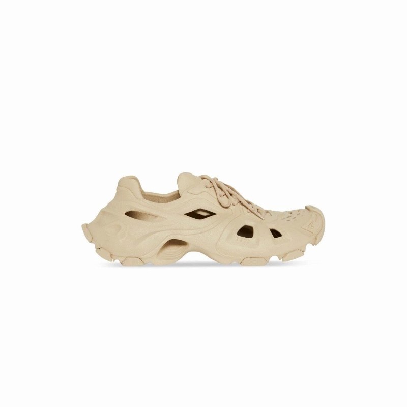Balenciaga Beige Slides in a Casual Silhouette, Listed in Sizes 39–44