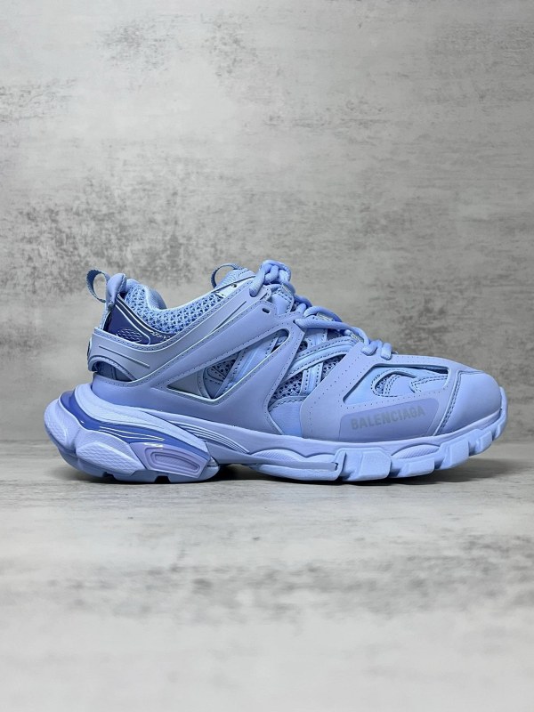Sky-Blue Balenciaga Track 3.0-Style Sneaker Listed in EU 35–45