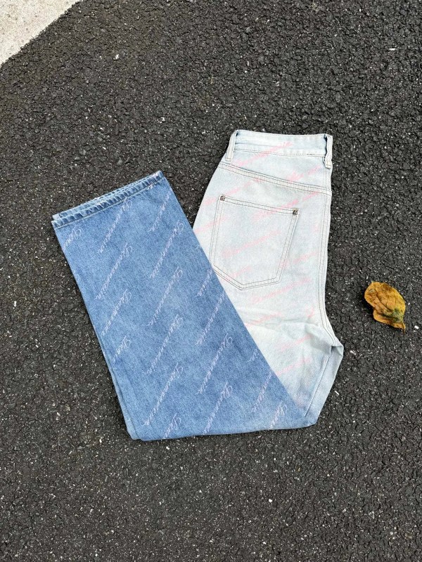 Balenciaga multicolor jeans collection