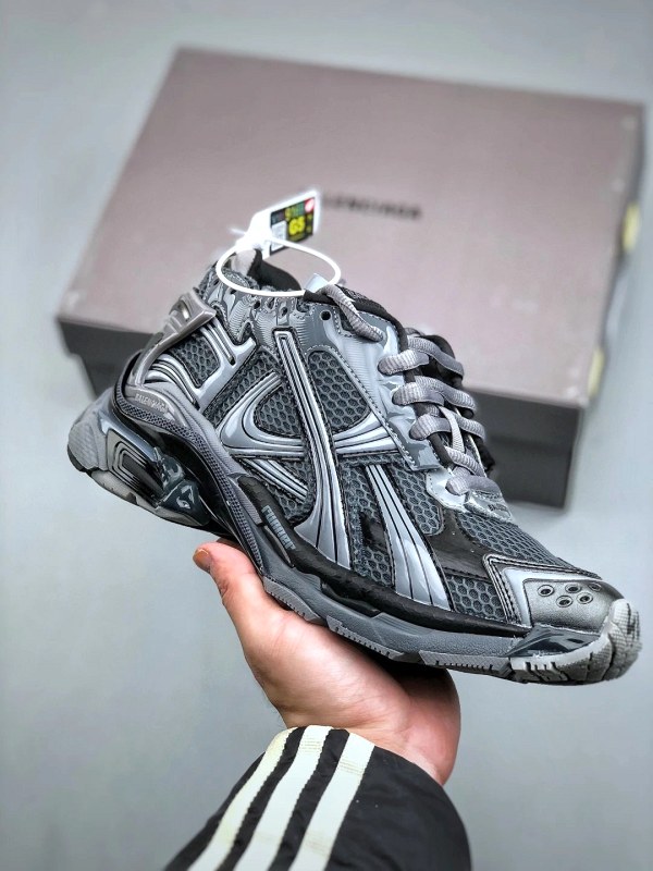 Balenciaga Runner 7.5 'OK Version' Rep in Gray, Listed in Sizes 36–46
