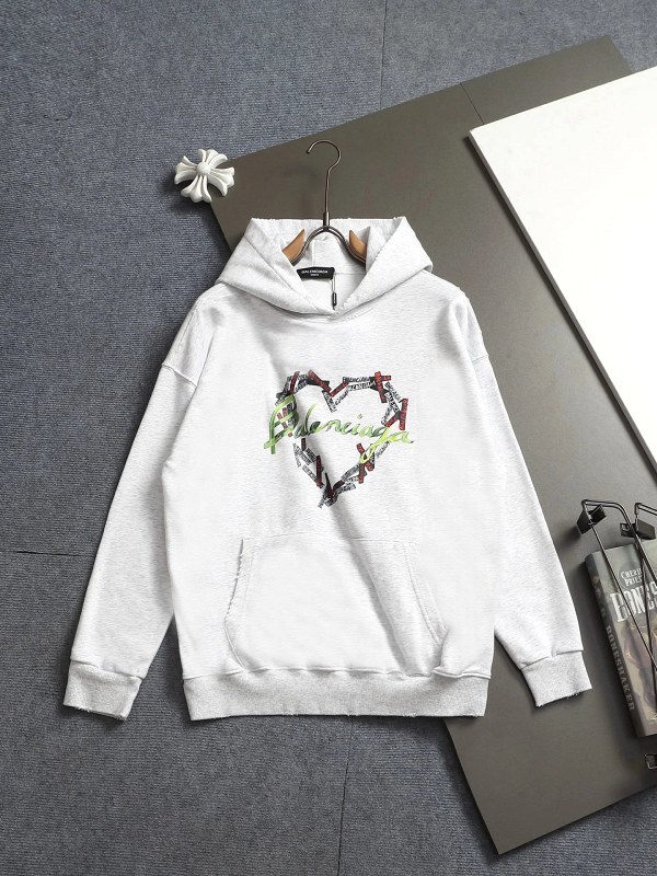 Balenciaga Relaxed-Fit Hoodie in 380gsm Garment-Washed Cotton