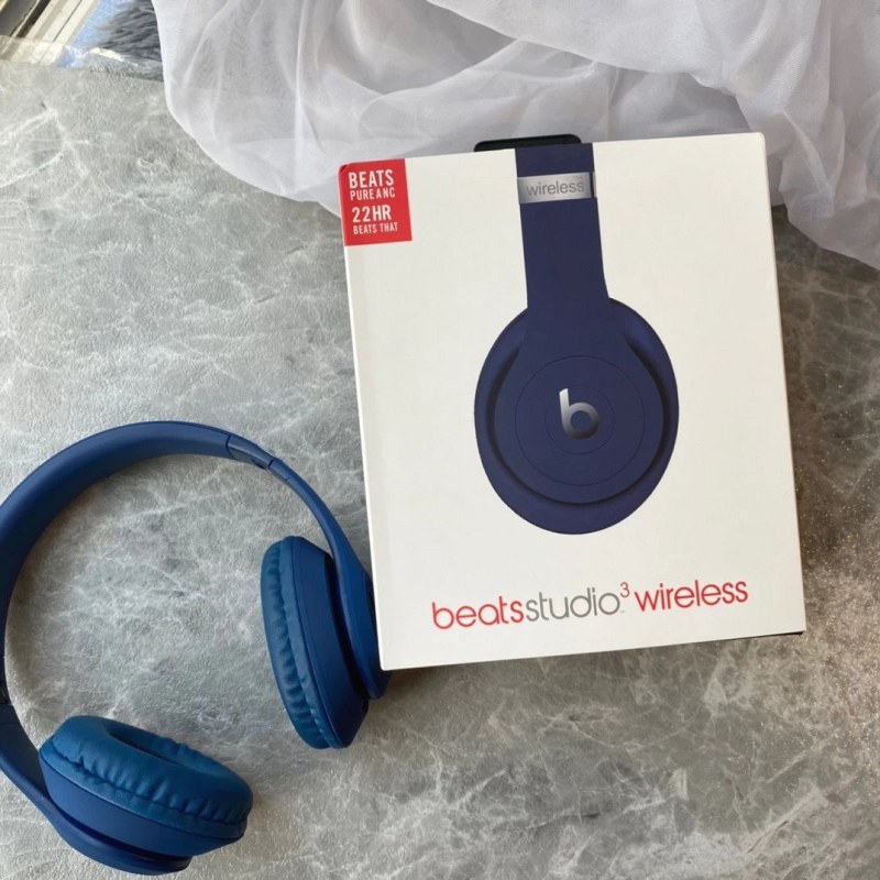 Beats Studio-style gray over-ear headphones with Bluetooth 5.0 and ten colorway options