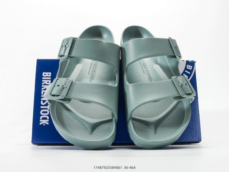 Birkenstock Boston Slides with an Adjustable Buckle and Contoured Footbed