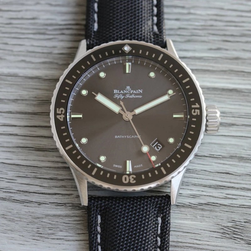 Blancpain Fifty Fathoms–Style 43.6mm Satin Ceramic Diver With a Hangzhou 7-Series Movement