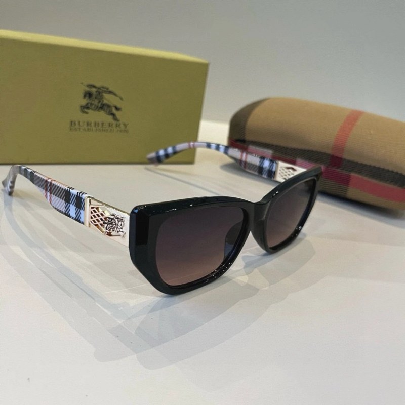 Burberry sunglasses listing: confirm the frame and lens details