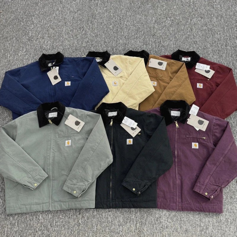 Carhartt Multicolor Jacket Collection: Cotton Shell, Lapel Collar, Loose Fit, Two Warmth Tiers