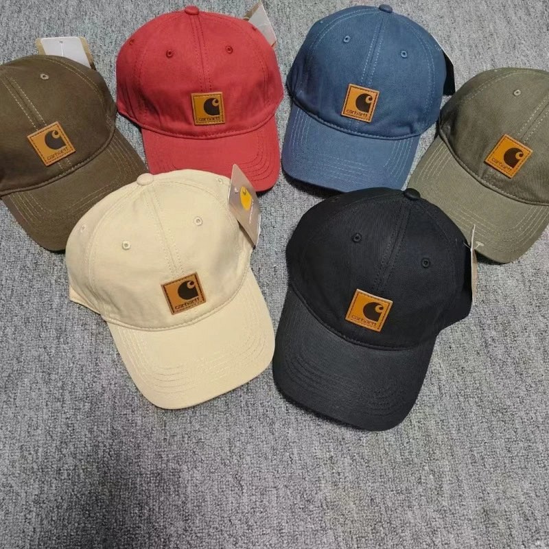 Carhartt-Titled Square-G Baseball Cap: Cotton-Blend, Adjustable, Six Colorways