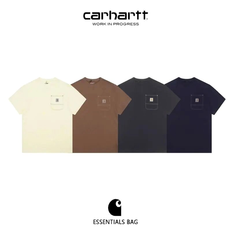 Carhartt Three-Piece Cotton Crewneck T-Shirt Set in a Wide Color Range