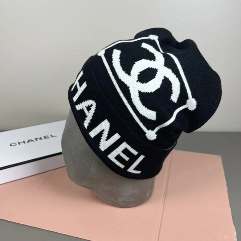 Chanel Black Cap in a Clean Modern Everyday Silhouette