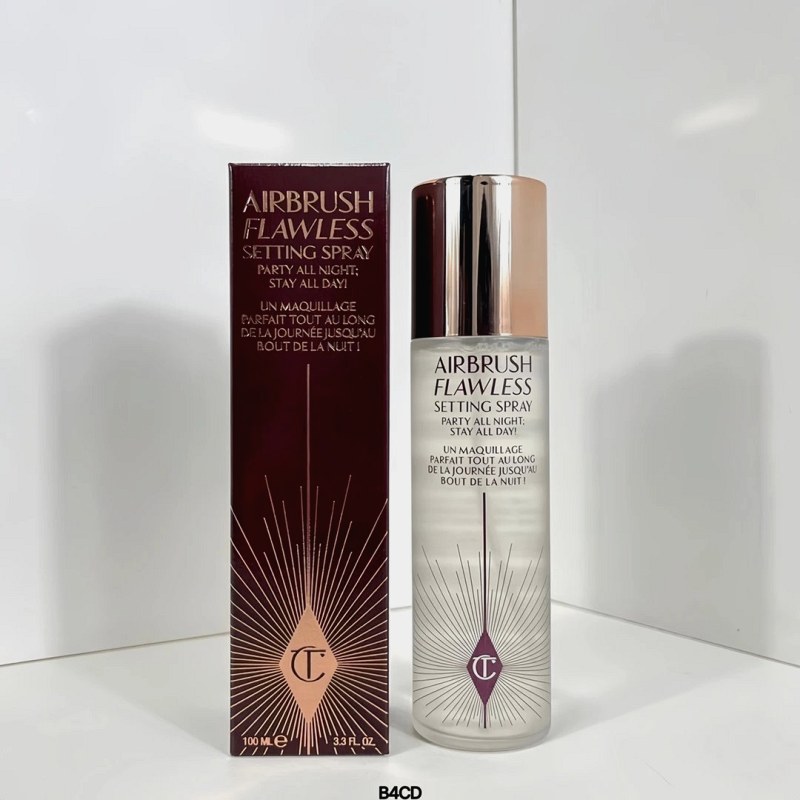 Charlotte Tilbury Airbrush Flawless Setting Spray 100 ml: A Fine-Mist Setting Spray Buyers Credit With All-Day Hold