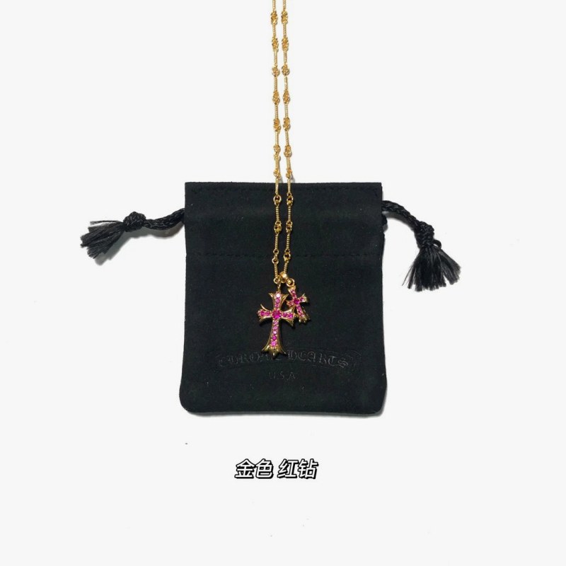 Chrome Hearts Black Double-Cross Jewelry in a Modern Everyday Style