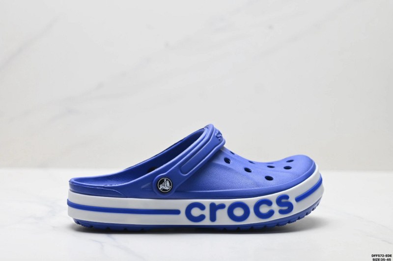 Crocs Bayaband Clog in Blue: A Casual EVA Clog Listed in Sizes 35–45