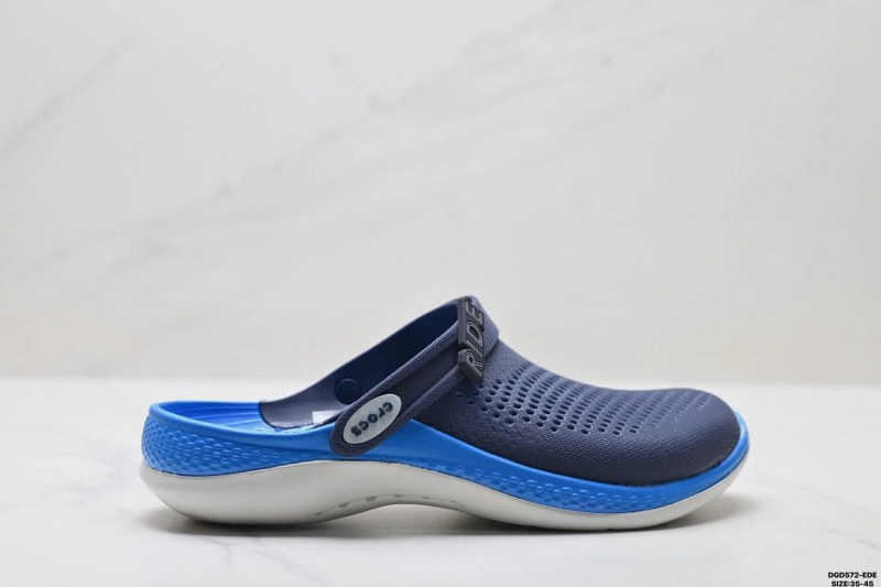 Crocs Blue Clogs: LiteRide 360 EVA Foam in a Casual Slip-On Build