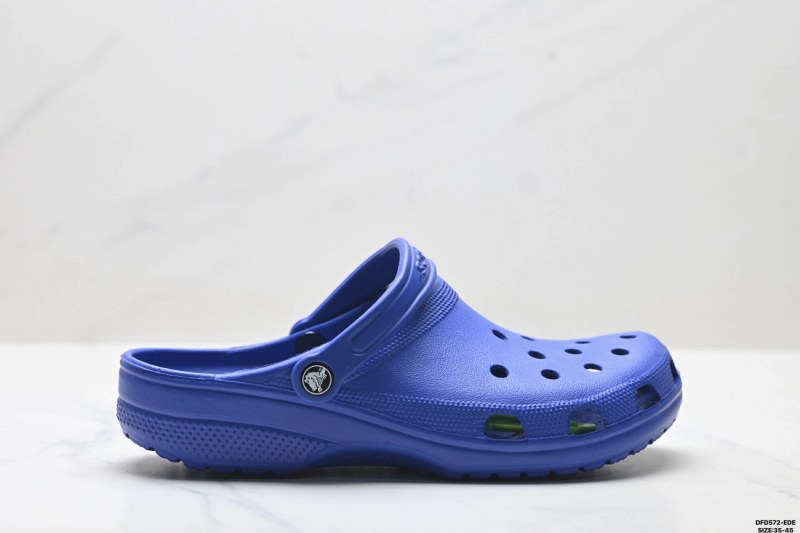 Blue Crocs Classic Clog in Vented One-Piece Foam, Sizes 35–45