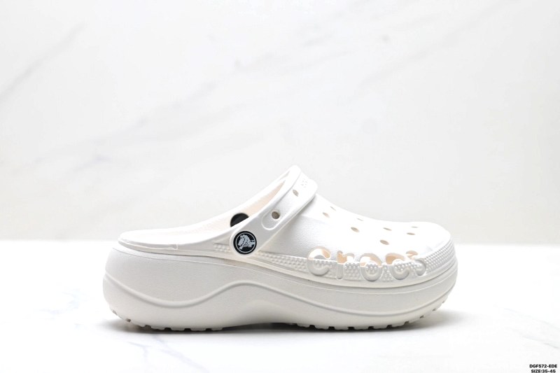 Crocs platform clogs in closed-toe EVA with a 3cm-plus platform sole