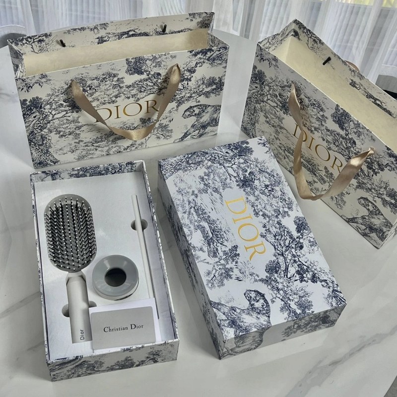 Dior Gray Hair Brush in a Modern Everyday Style, Sold in 12-Piece Cases