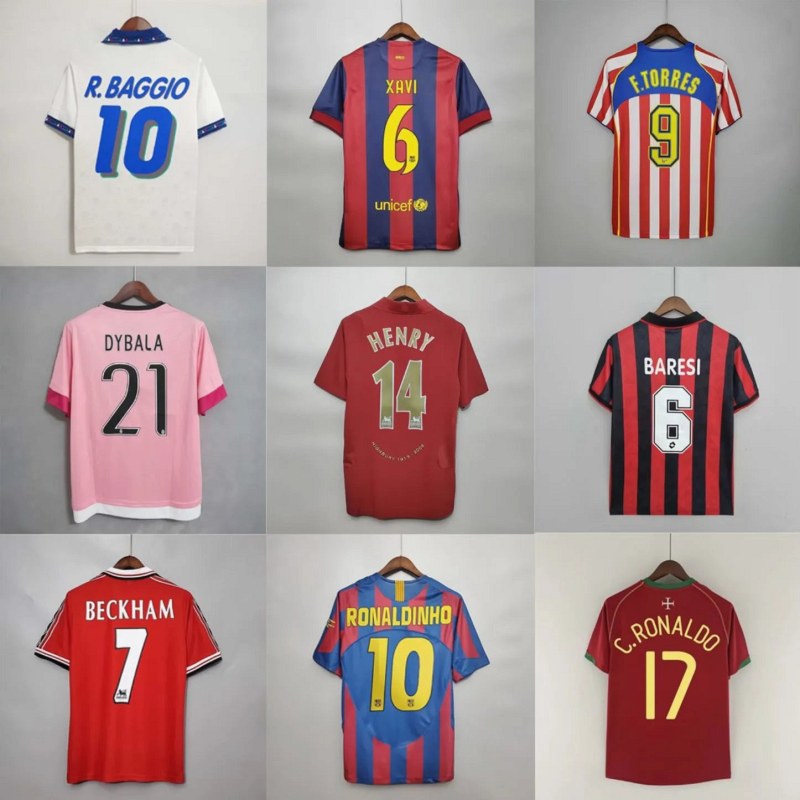 ERD Retro Football Jersey Collection in Dozens of Club and National Colorways