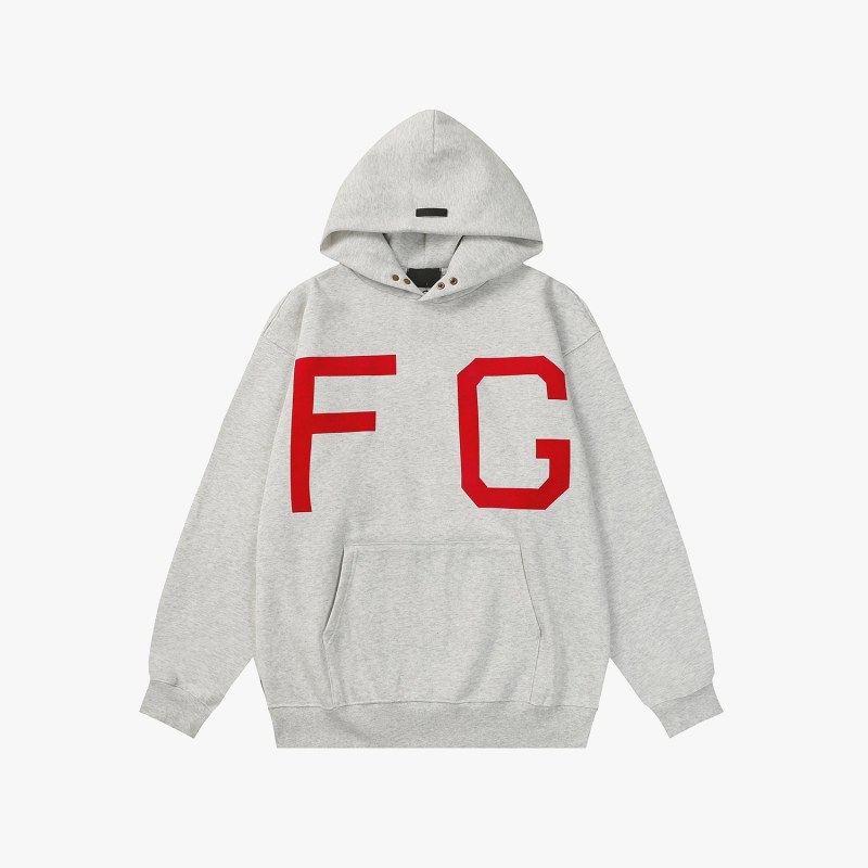 Fear of God Essentials Gray Hoodie: the Oversized, Boxy Streetwear Layer in S–XL