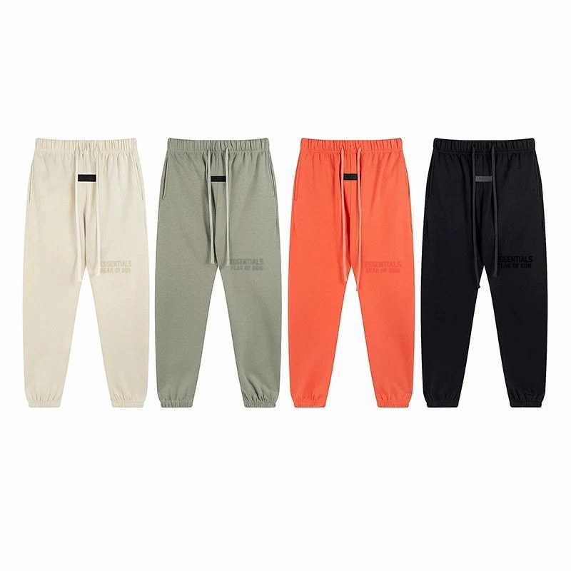 Fear of God Essentials Sweatpants with Flocked Double-Row Lettering