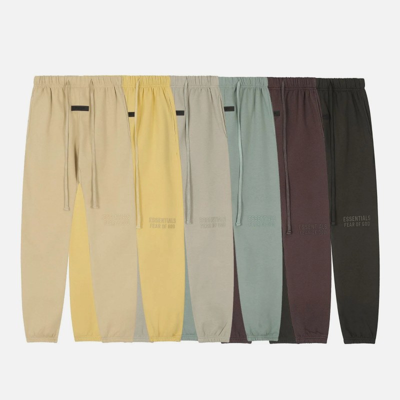 Fear of God Essentials Fleece-Lined Cotton Sweatpants in Six Colourways