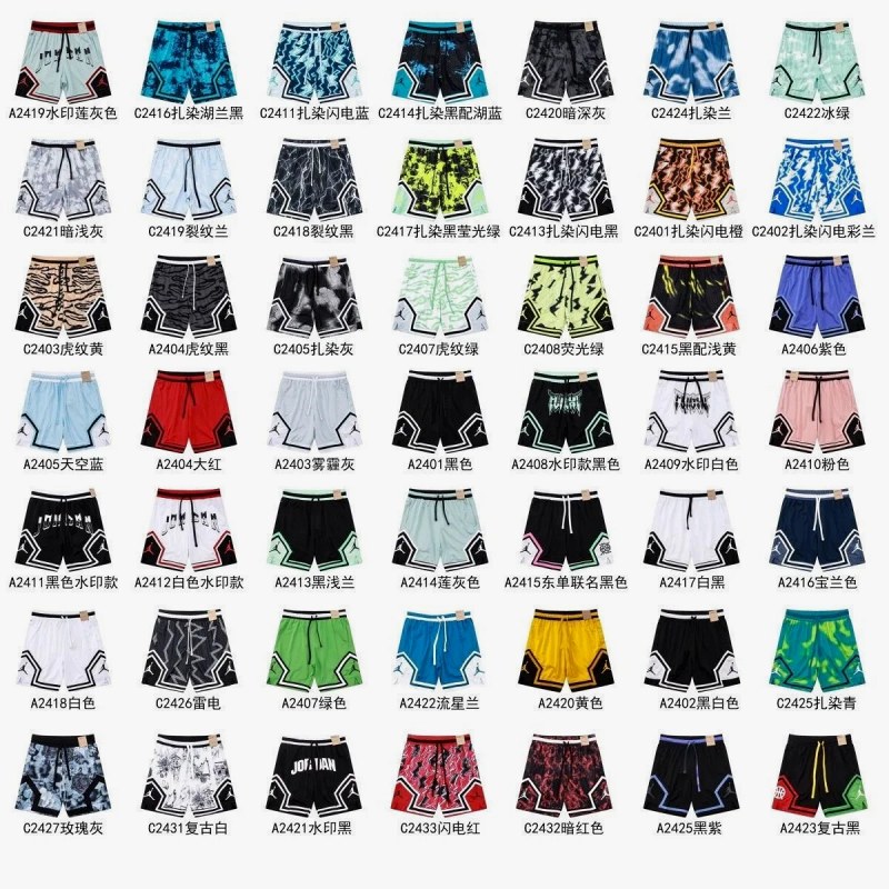 Foreign Trade Loose-Fit Casual Shorts Listed in XS–4XL and About 30 Colorways