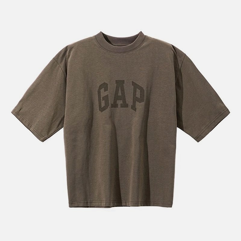 GAP Brown Tee in the Dove Style, Offered in Four Washes