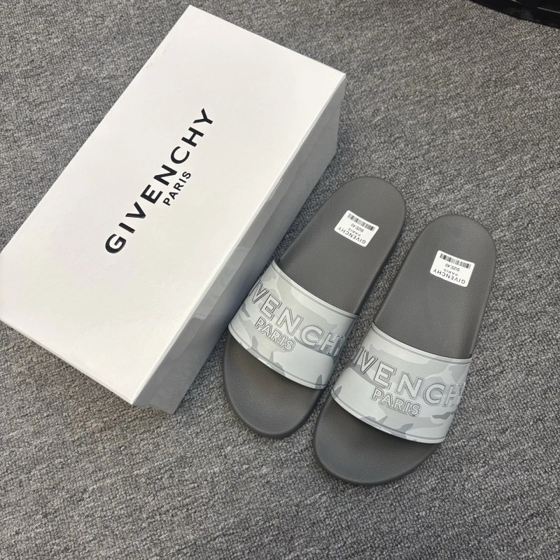Givenchy Gray Slides With a Full 35–45 Size Run