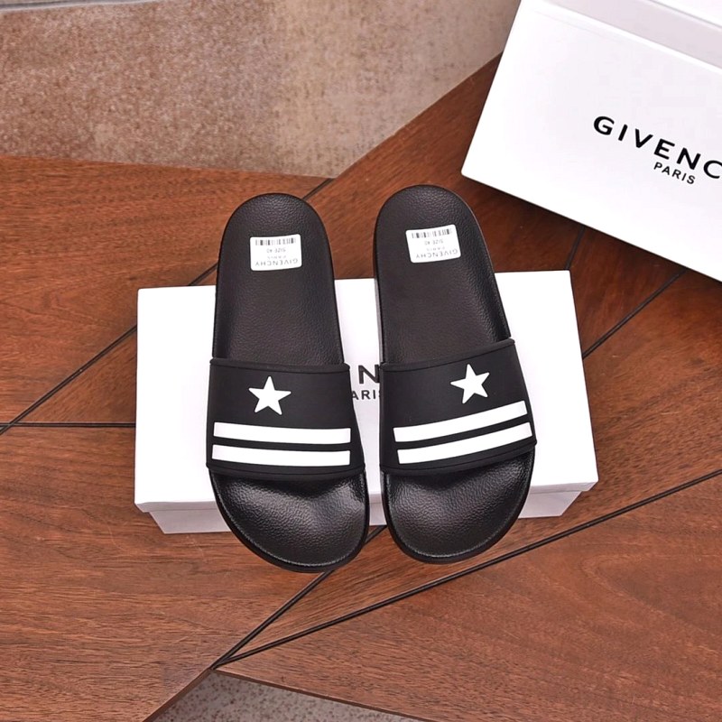Givenchy Black Slide in Embossed Rubber Lettering, EU 35–45