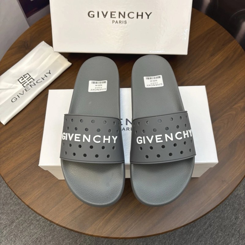 Gray Givenchy Slides Listed as a Couple's Style in Sizes 35–45