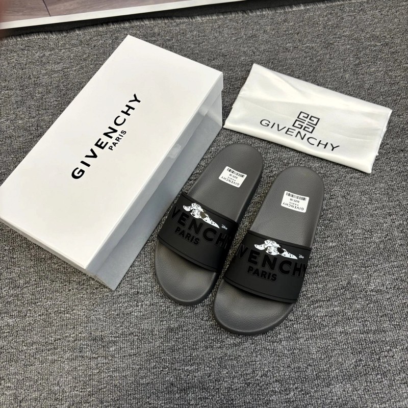 Givenchy Gray Slides in a Casual Slip-On Build, Listed in Sizes 35–45