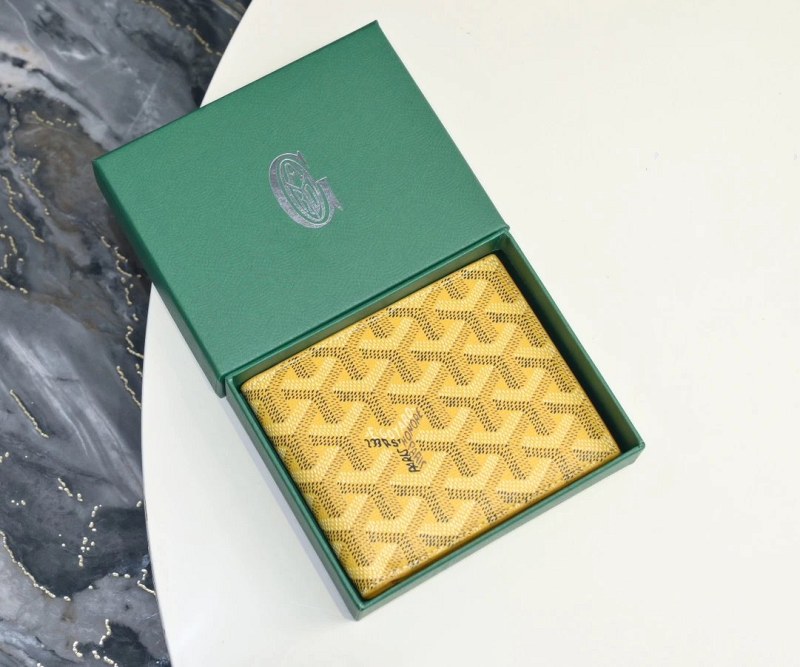 Goyard-Listed Coated Canvas Wallet, 11 × 9 cm, With Gift Box