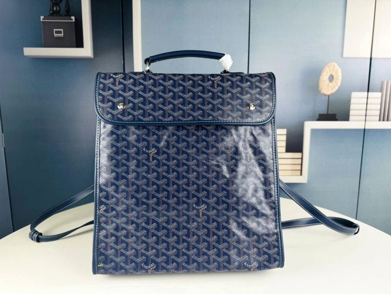 Goyard Saint Léger Backpack: Fold-Flat Travel Build With a Back-Side Security Pocket