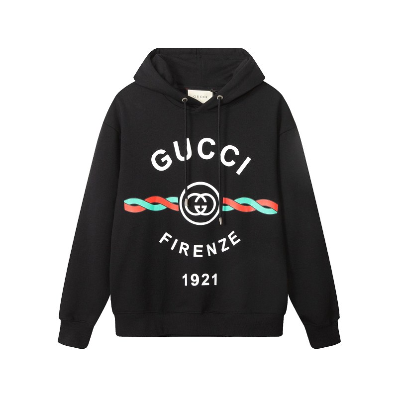 Gucci Hoodie in a Relaxed Oversize Cut with Heavyweight Cotton Build