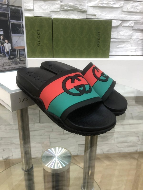 Gucci Black Slides in a Unisex Size Run From 35 to 46