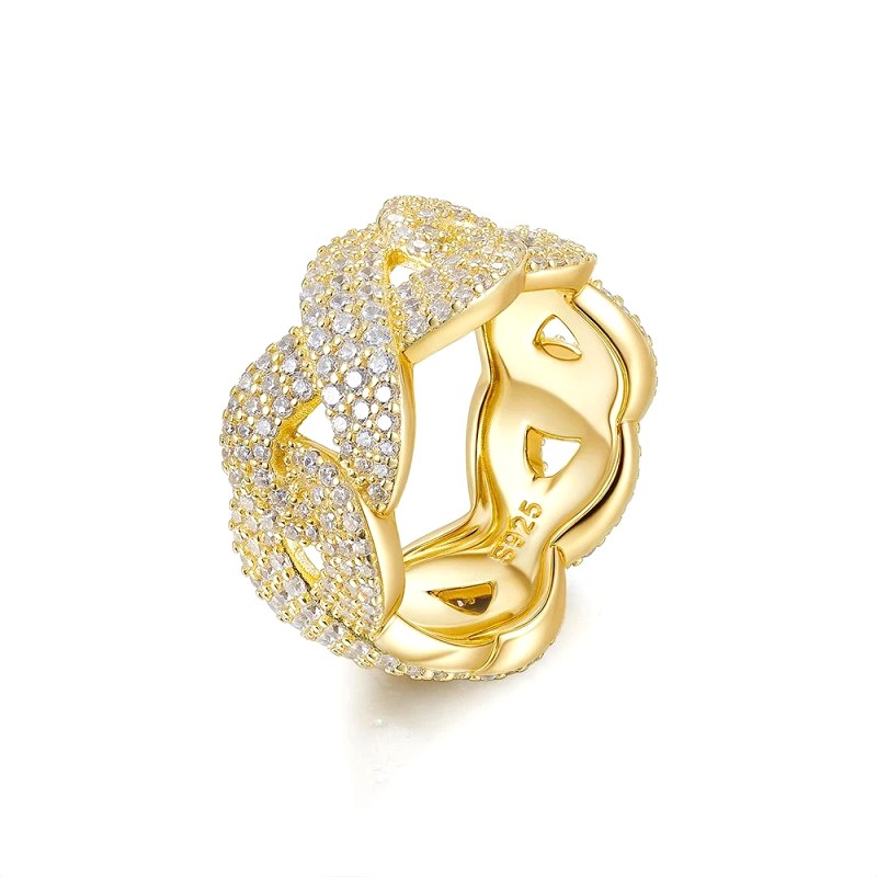 Gucci gold ring in modern everyday style