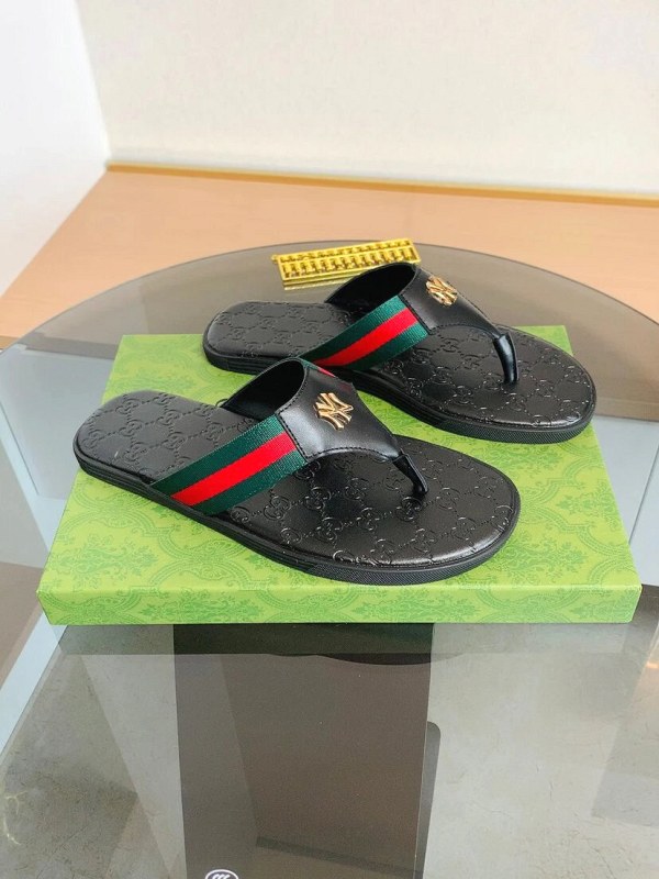 Gucci Black Slide Sandals: A Simple Slip-On Listed in a Wide Size Run